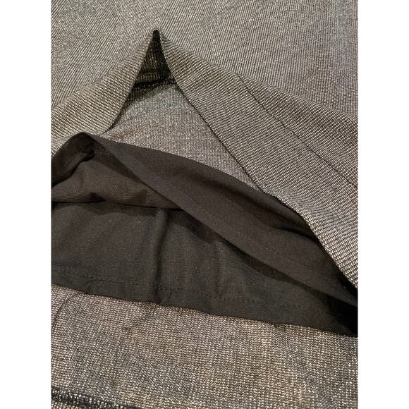 KLD Signature Women’s Medium Black Jeweled Sleeveless Silver Shift Party Dress - Picture 7 of 11